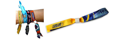 Tex-tag wristband